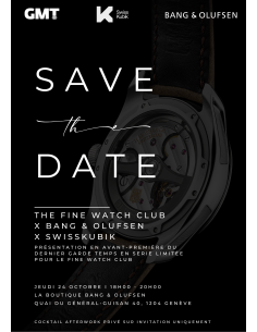 Cocktail Afterwork The Fine Watch Club X Bang &...