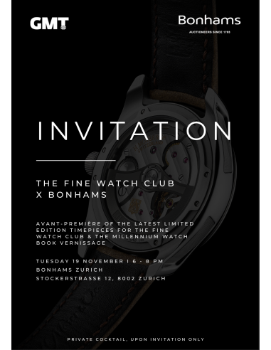 Afterwork Cocktail Bonhams Zurich |19th of...