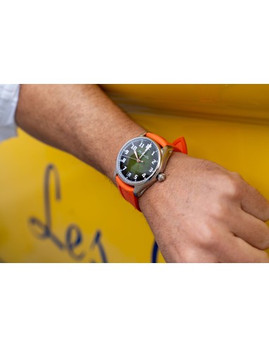 H. Moser & Cie Pioneer Dual Time Matrix Green...